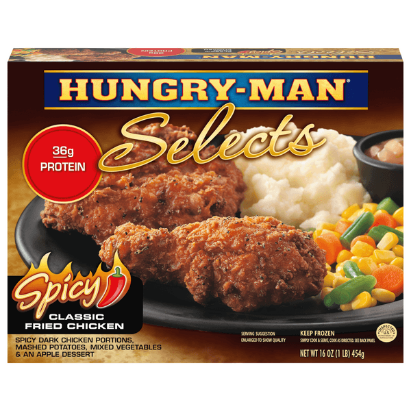 Hungry-Man Selects Spicy Classic Fried Chicken