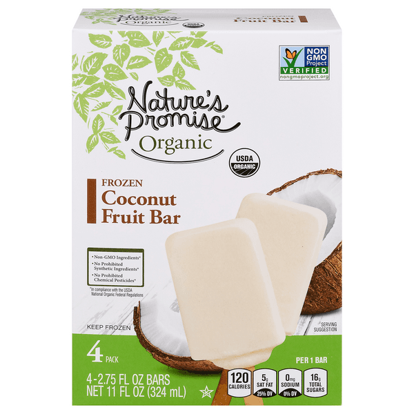 Nature'S Promise Organic  Fruit Bar Coconut