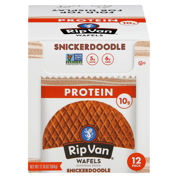 Rip Van Protein Wafels Snack Snickerdoodle