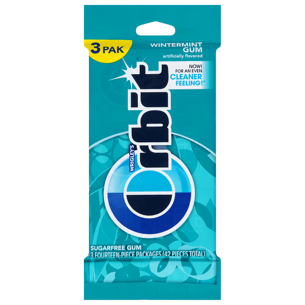 Is it Mustard Free? Orbit Sugar Free Chewing Gum Wintermint Multipack
