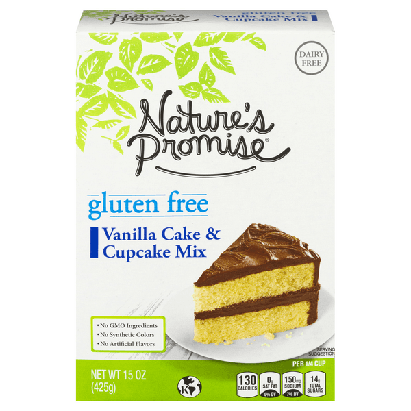 Nature'S Promise Vanilla Cake & Cupcake Mix Gluten Free