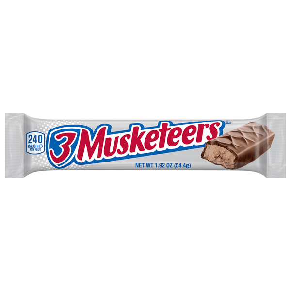 3 Musketeers Chocolate Candy Bar