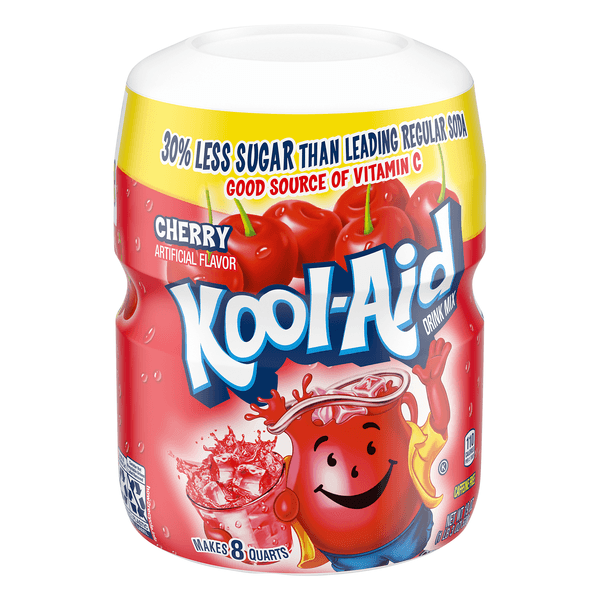 Kool-Aid Sugar Sweetened Cherry Artificially Flavored Powdered Soft Drink Mix