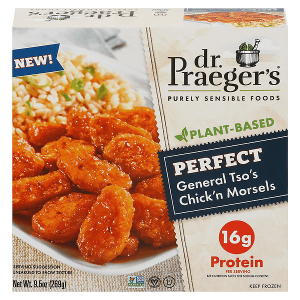 Dr. Praeger'S Perfect General Tso'S Chick'N Morsels Plant-Based