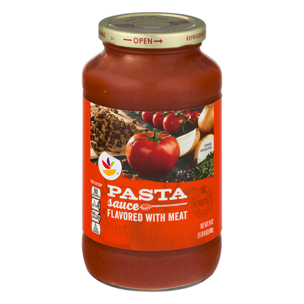 Stop & Shop Pasta Sauce Flavored With Meat All Natural