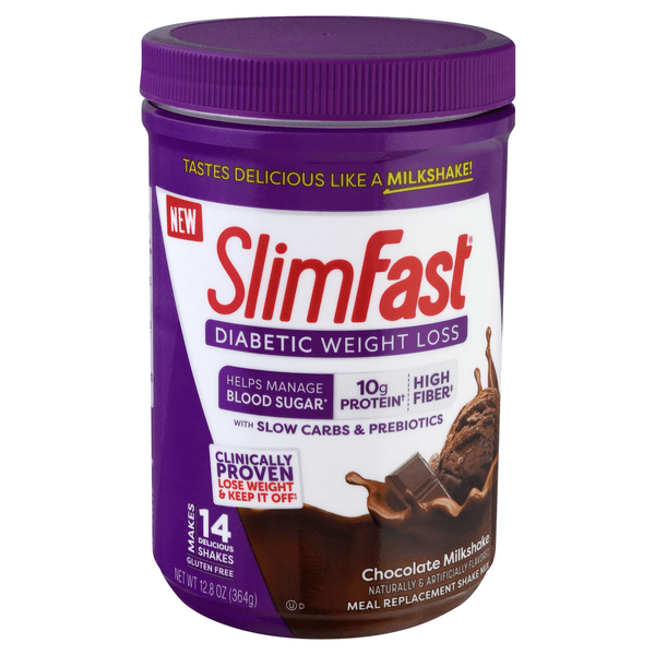 Slimfast Diabetic Weight Loss Supplement Chocolate Milkshake