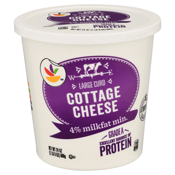 Stop & Shop Cottage Cheese Large Curd 4% Milkfat