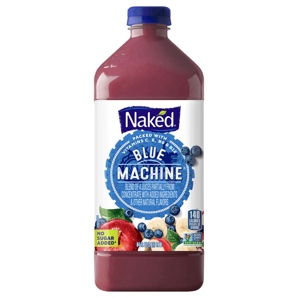 Is it Low Sodium? Naked Juice Smoothie Boosted Blue Machine