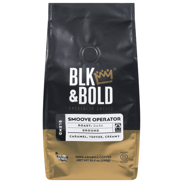 Blk&Bold Smoove Operator Ground Coffee