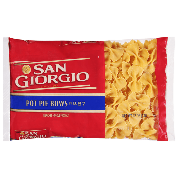 San Giorgio Pot Pie Bows Pasta