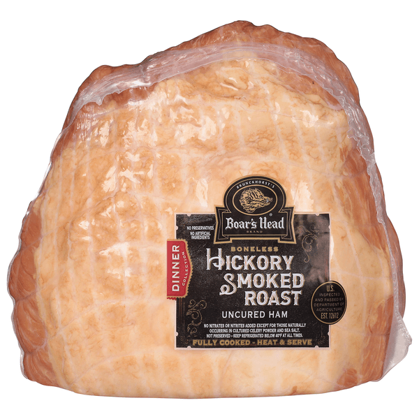 Boar'S Head Hickory Boneless Hickory Smoked Roast Uncured Ham