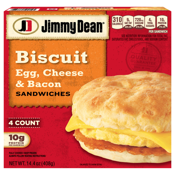 Is it Turmeric Free? Jimmy Dean Biscuit Bacon Egg & Cheese Sandwiches