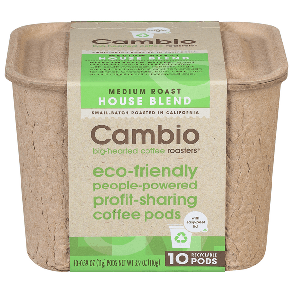 Cambio Roasters House Blend Medium Roast Coffee