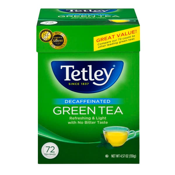 Is it Shellfish Free? Tetley Decaffeinated Green