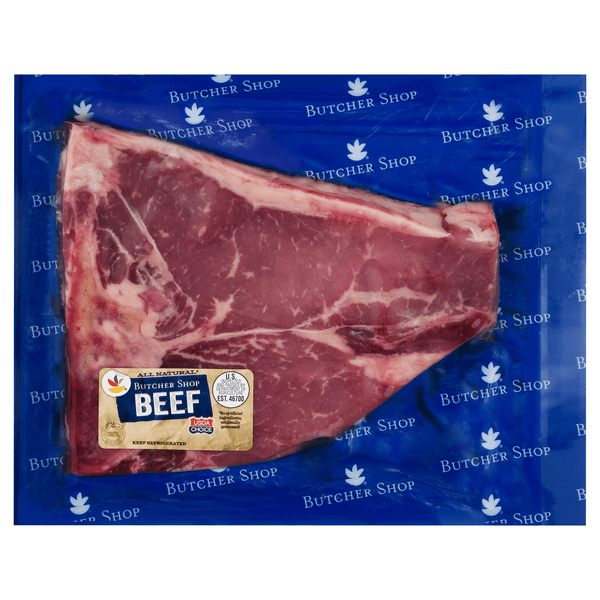 Usda Choice Bone-In Beef T-Bone Steak Fresh