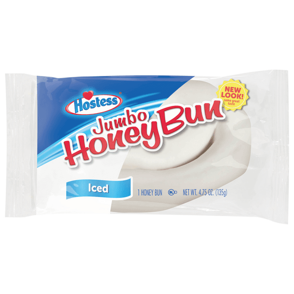 Hostess Jumbo Honey Bun Glazed