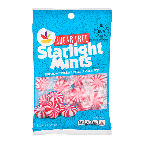 Stop & Shop Starlight Mints Peppermint Hard Candy Sugar Free