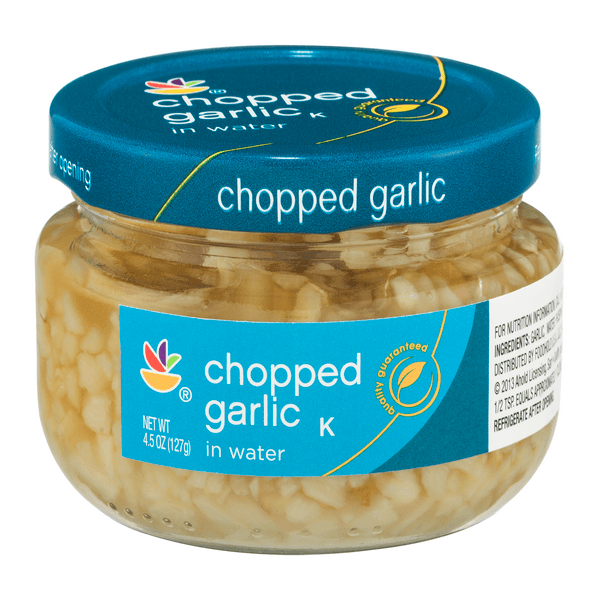 Stop & Shop Chopped Garlic In Water