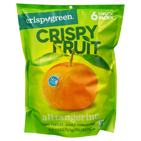 Crispy Green Crispy Fruit 100% Freeze Dried Tangerine