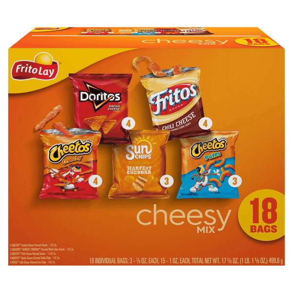 Is it Mustard Free? Frito Lay Variety Pack Cheesy Mix