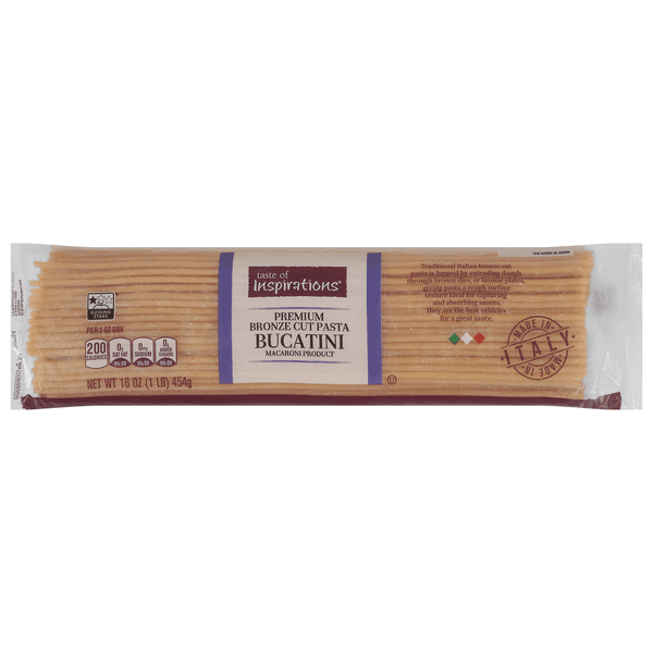 Taste Of Inspirations Premium Bronze Cut Bucatini Pasta