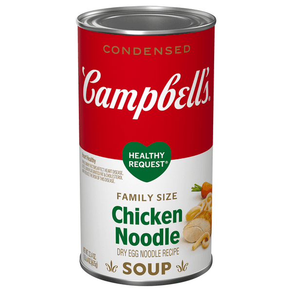 Campbell'S Condensed Healthy Request Chicken Noodle Soup Family Size