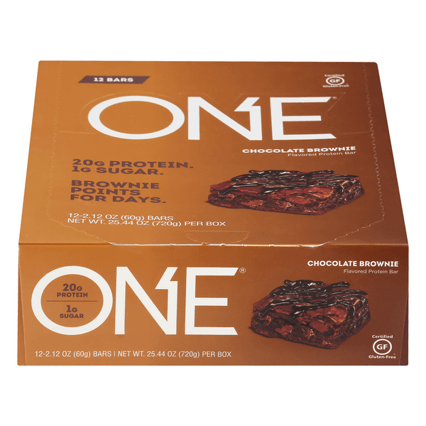 One Protein Bar Chocolate Brownie Gluten Free