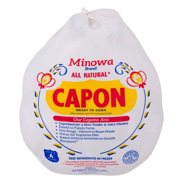 Minowa Brand Capon Ready To Cook All Natural