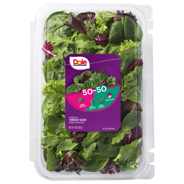 Dole Salad 50-50 Blend (Baby Spinach, Baby Lettuces & Baby Greens