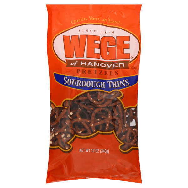 Wege Of Hanover Pretzels Sourdough Thins