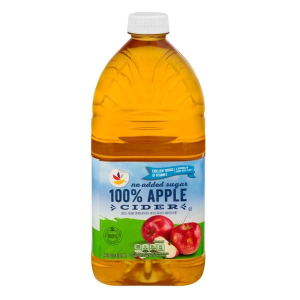 Stop & Shop 100% Apple Cider No Added Sugar From Concentrate