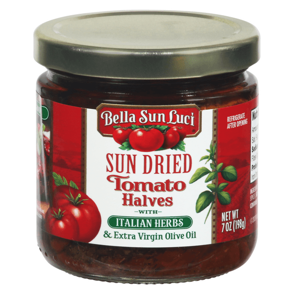 Bella Sun Luci Sun Dried Tomato Halves With Italian Herbs