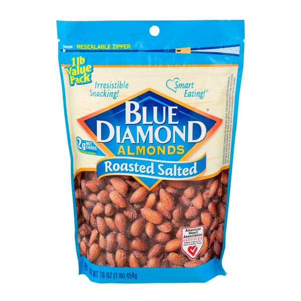 Blue Diamond Almonds Roasted Salted