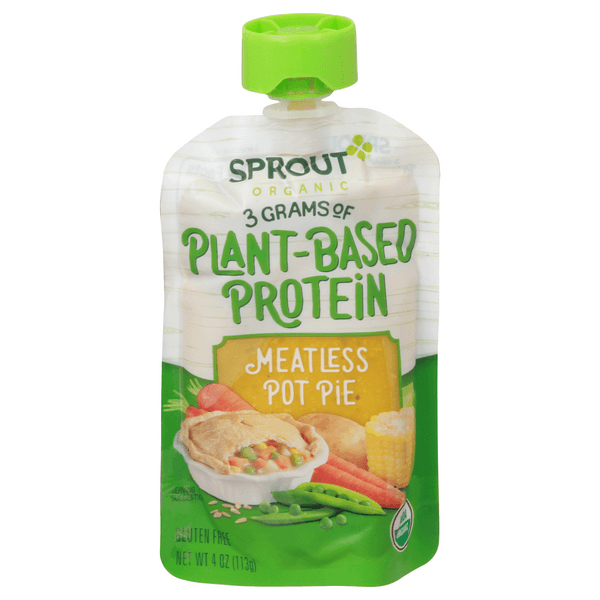 Sprout Plant Based Protein Meatless Pot Pie Gluten Free