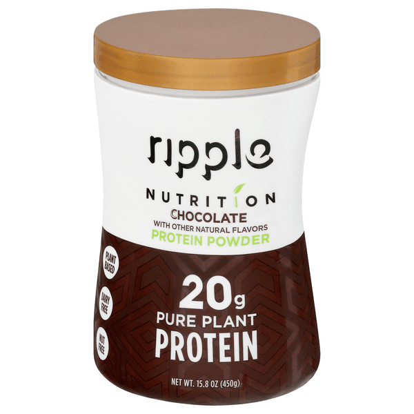 Ripple Nutrition Protein Powder Chocolate Plant Based