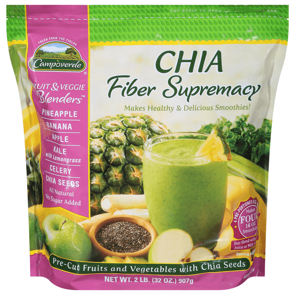 Campoverde Fruit & Veggie Blenders Chia Fiber Supremacy