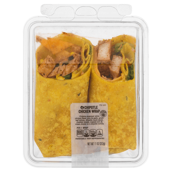 Stop & Shop Deli Wrap Sandwich Chipotle Chicken