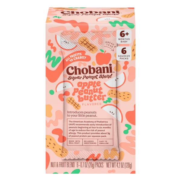 Chobani Nut & Fruit Blend Apple Peanut Butter Flavored