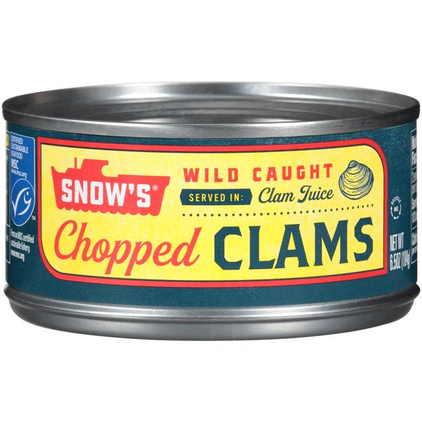 Snows Bumble Bee Clams Chopped In Clam Juice