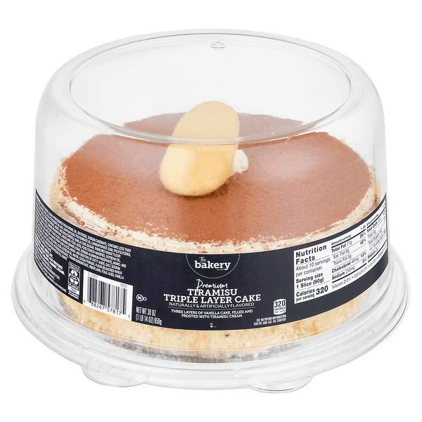 Stop & Shop The Bakery Premium Triple Layer Tiramisu Cake