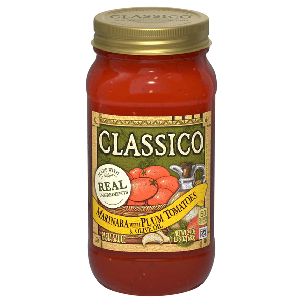 Classico Marinara Pasta Sauce With Plum Tomatoes & Olive Oil