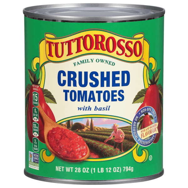 Tuttorosso Tomatoes Crushed With Basil