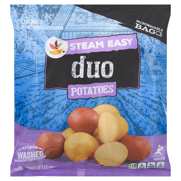 Our Brand Steam Easy Potatoes Duo Microwave Ready Bag