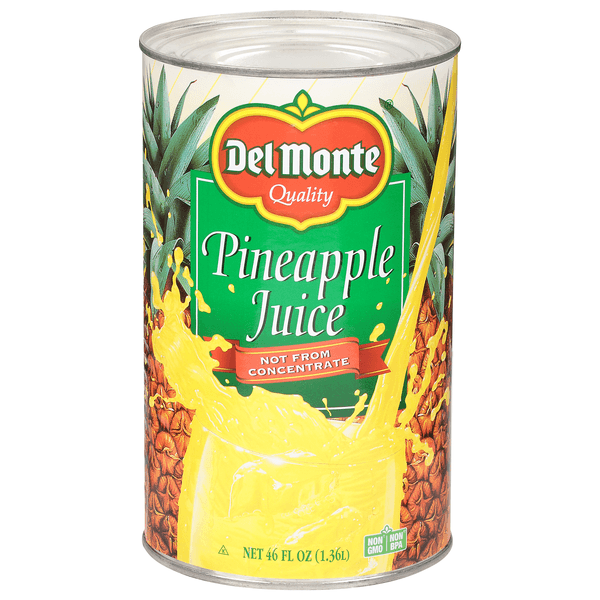 Del Monte Pineapple Juice Not From Concentrate