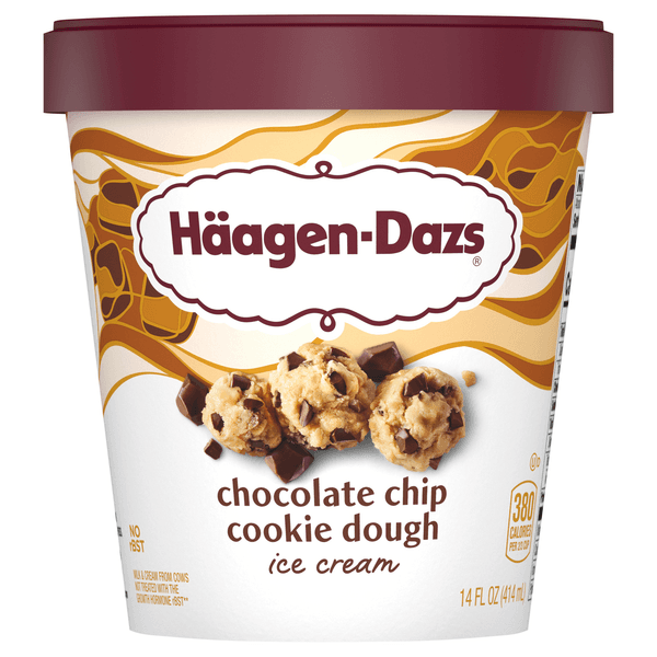 Haagen-Dazs Chocolate Chip Cookie Dough Ice Cream
