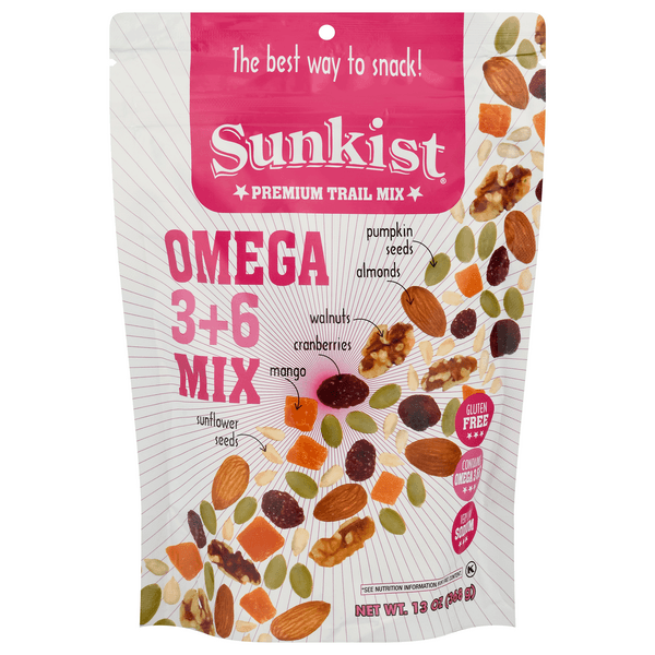 Sunkist Premium Omega 3+6 Mix Trail Mix