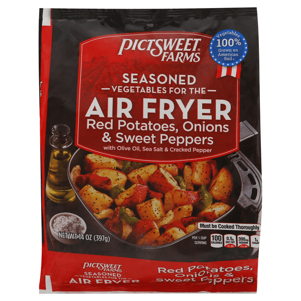 Pictsweet Farms Seasoned Vegetables For The Air Fryer Red Potatoes, Onions & Sweet Peppers