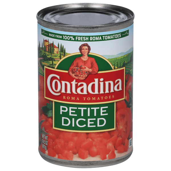 Contadina Petite Cut Diced Tomatoes In Rich Tomato Juice