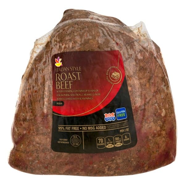 Stop & Shop Deli Roast Beef Italian Style (Thin Sliced