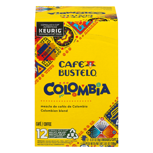 Cafe Bustelo Colombia Medium Roast Coffee K